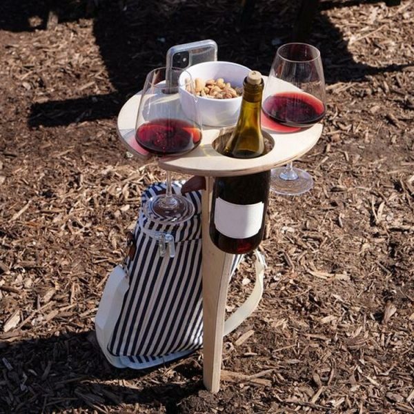 Outdoor Detachable And Foldable Wine Rack - Image 2
