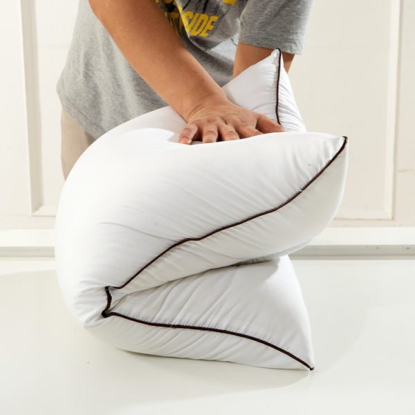 pillowManufacturers Wholesale Single-Noodle Buckwheat Pillows, Hotels, Hotels, Compression Pillows, Student High-Elastic Pillows, Single Comfortable Pillows - Image 3