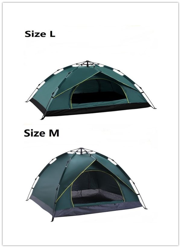 Automatic Tent Spring Type Quick Opening Rainproof Sunscreen Camping Tent - Image 7