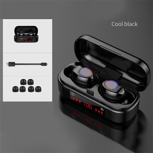 Wireless Bluetooth Touch Headset Mini Binaural Cross Border Tws Battery Display 5.0 - Image 2