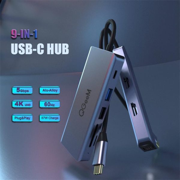 Multi-Function Hub Hub Supports 4K Hdmi Sd Tf Reading - Image 2