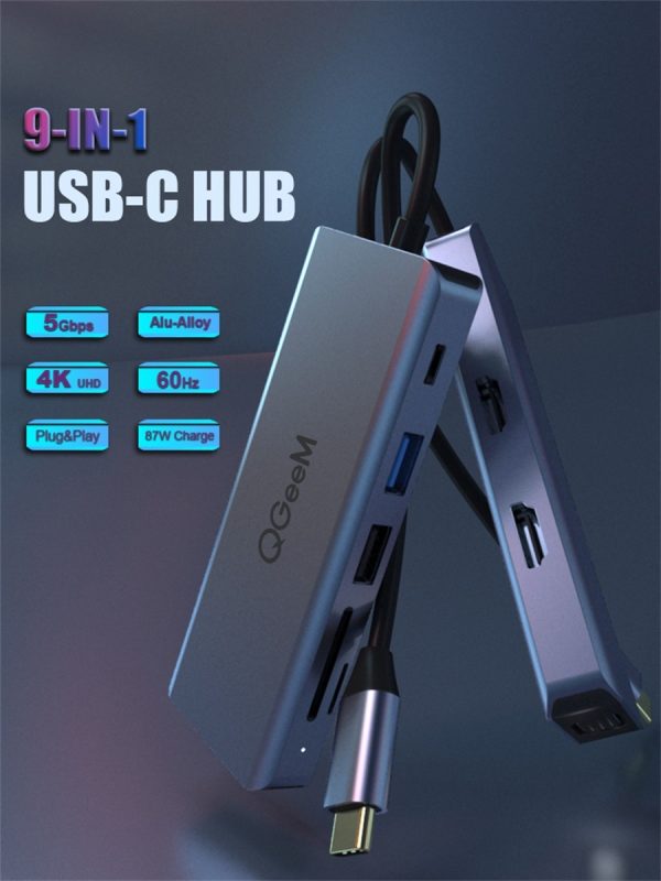 Multi-Function Hub Hub Supports 4K Hdmi Sd Tf Reading - Image 7