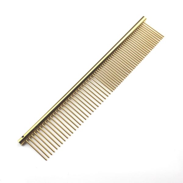 Color Stainless Steel Medium Pet Comb - Image 3