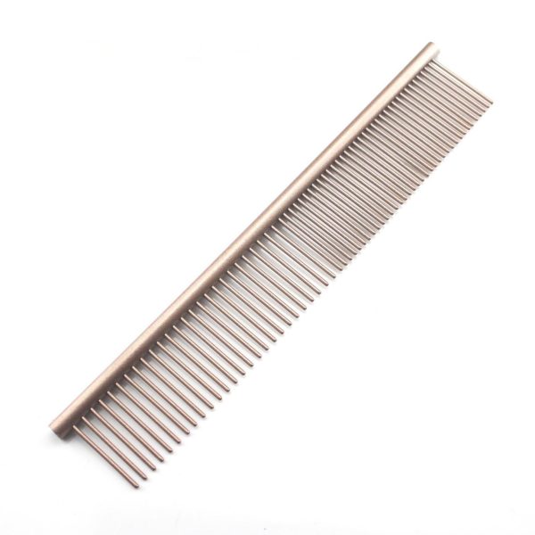 Color Stainless Steel Medium Pet Comb - Image 8