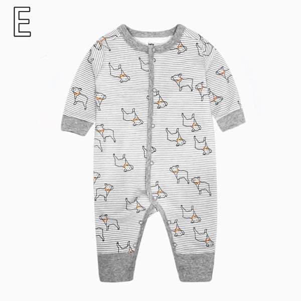 Children's One-piece Long-sleeved Boxer Climbing Romper - Image 3