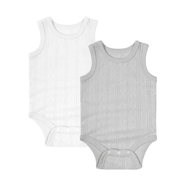 Baby Fart Clothes Men And Women Baby Vest Sleeveless - Image 3