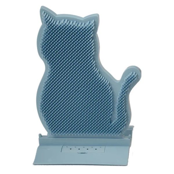 Cat Self Massage Brush Grooming Toy with Catnip Wall Corner Cat Self Groomer Shed Hair Removal Comb Cat Itching Brush Massage - Image 6