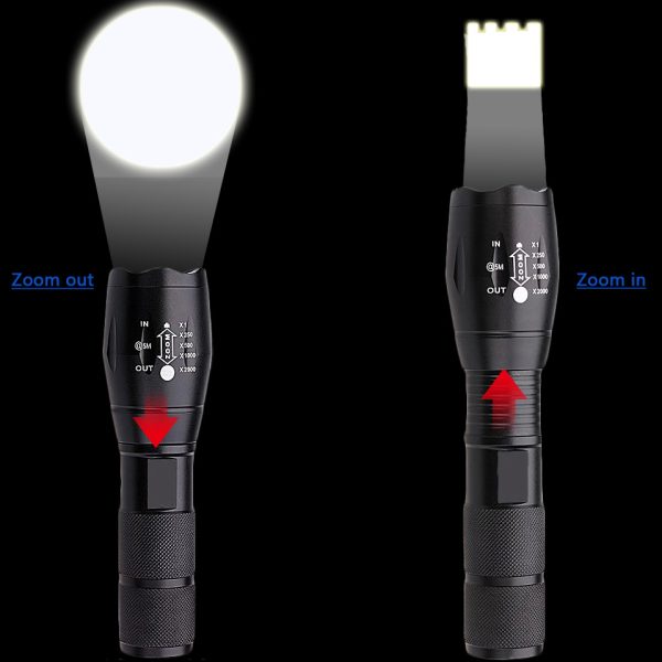 Strong Light Flashlight Special Forces Rechargeable Home Self-Defense Waterproof Riding Mini Camping Premium Super Bright Flashlight - Image 4