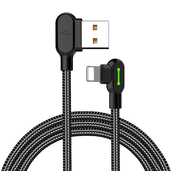 Double-Sided Blind Plug-In Elbow Mobile Game Charging Cable With Light - Image 6