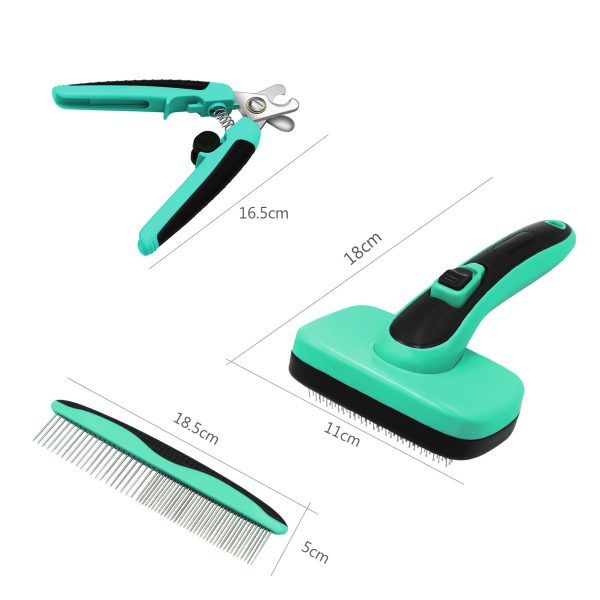 Pet Brush Retractable Hair Removal Comb - Image 5