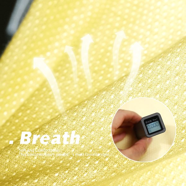 Baby Mesh Bodysuit Vest Hole Hole Cloth Summer Dress Thin Baby Triangle Romper Wrap Fart Crawl Clothes - Image 3