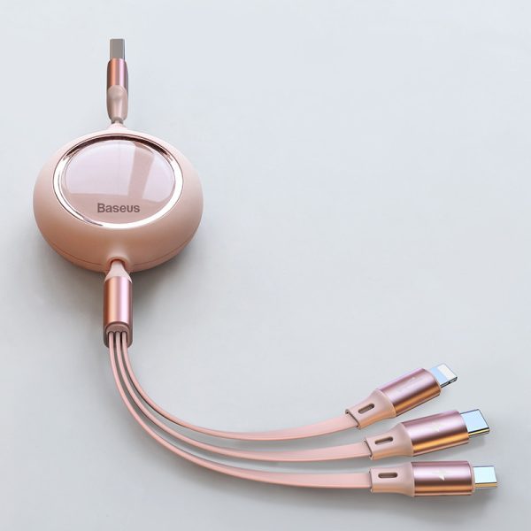 Compatible with Apple , Mobile Phone Car Charging Cable Retractable Mobile Phone Multi-head Multi-function Universal Line - Image 5