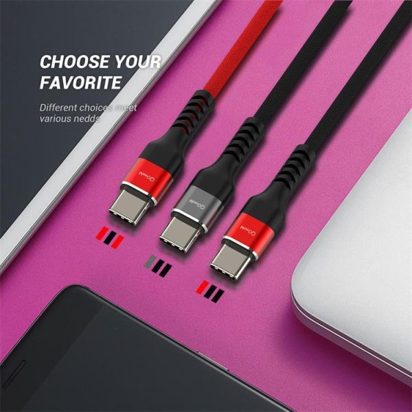 QGeeMUSB A To Type-C Fast Charge Data Cable 5V2.4A Compatible With Android Phones - Image 2