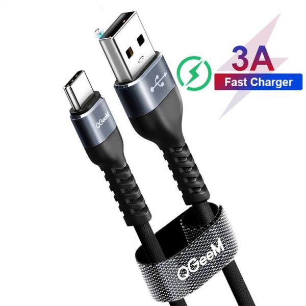 QGeeMUSB A To Type-C Fast Charge Data Cable 5V2.4A Compatible With Android Phones - Image 5