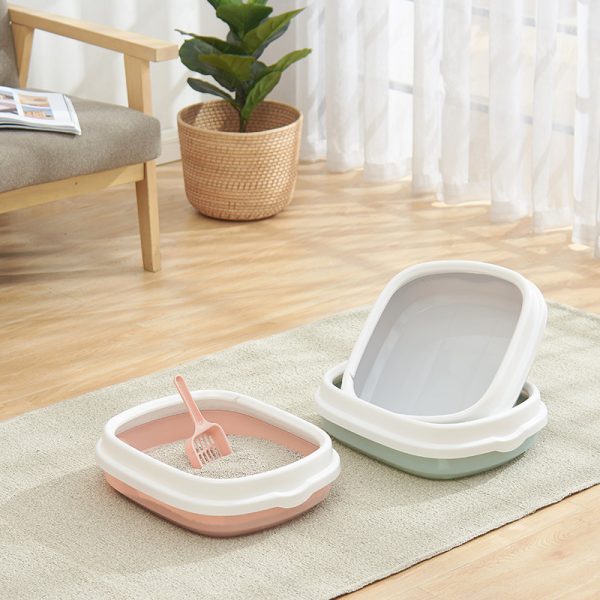 Large Cat Litter Box Detachable Anti-splashing Cat Litter Box Cat Pet Supplies - Image 3