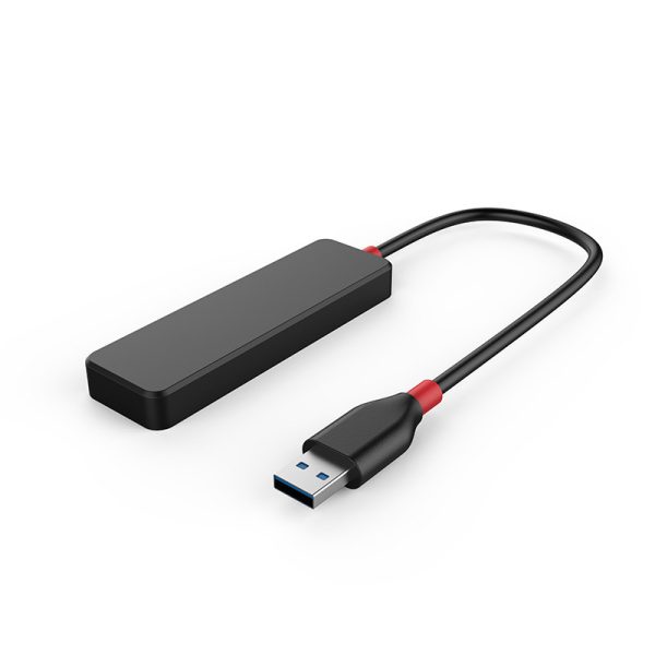 4-port Ultra-thin Rectangular USB3.0 HUB Computer Extender - Image 4