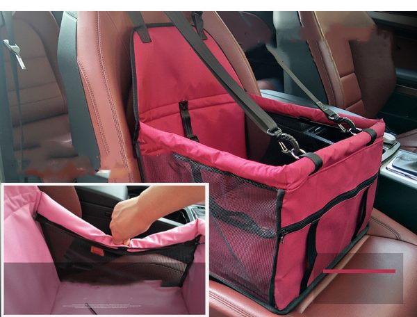 Basket Buckle With Cat And Dog Bag, Pet Car Seat, Anti-dirty Seat, Thickened Corgi Cushion Box - Image 7