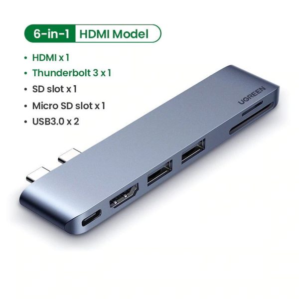 Greenlink Typec Docking Station Expands Usb Thunderbolt Projection Accessory Converter - Image 4