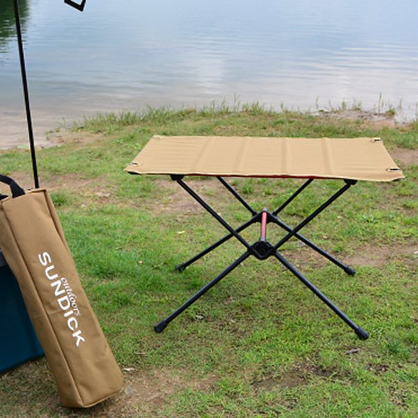 Outdoor Folding Table Camping Table Mesh BBQ Picnic Table - Image 5