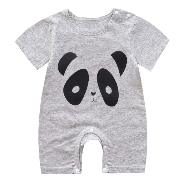 Baby Clothes Summer Short-sleeved Jumpsuit - Image 2