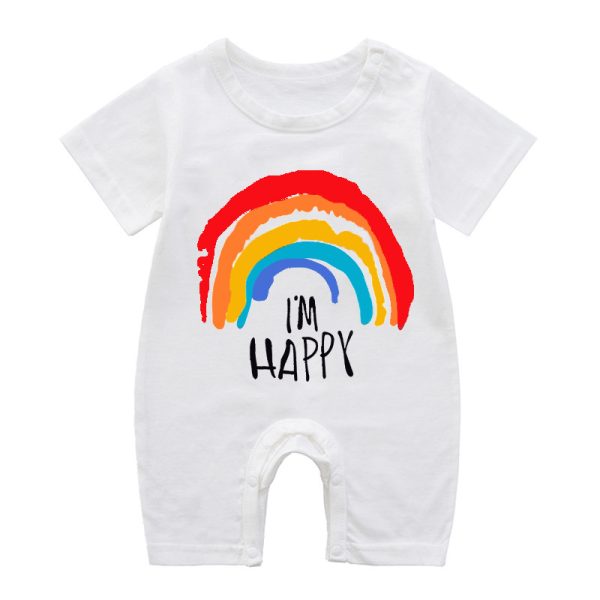 Baby Clothes Summer Short-sleeved Jumpsuit - Image 7