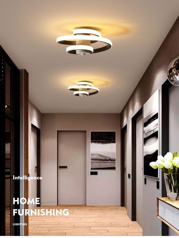 Simple and modern metal led lighting ceiling light - Image 4