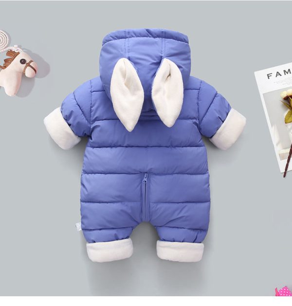 Children's heavy down cotton suit one piece suit - Image 5