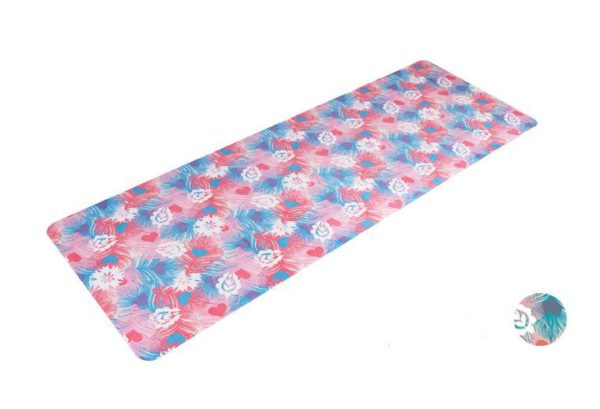 1.5mm Natural Rubber Slip-resistant Yoga Mats Yoga Blanket Folding Fitness Mat High Temperature Travel Printing Mats - Image 5