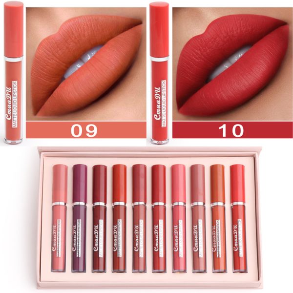 Women's Non-stick Cup Waterproof Matte Lipstick - Image 6