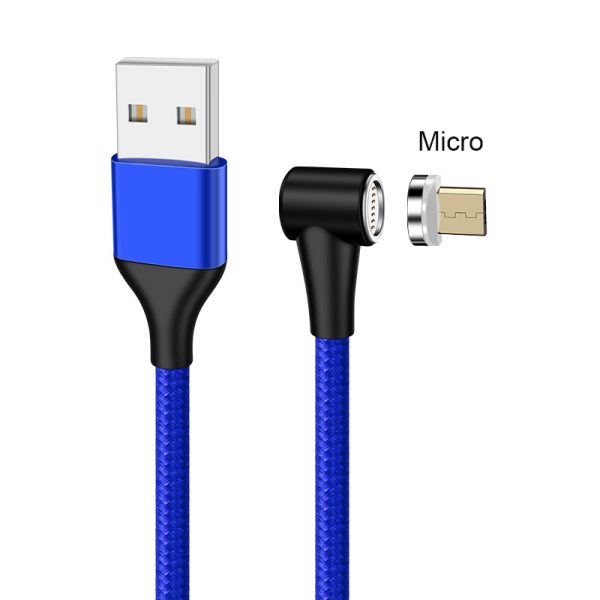 Braided magnetic data cable three-in-one fast charging cable - Image 7