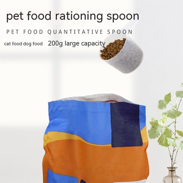 Pet Food Quantitative Spoon Large Capacity Graduated Measuring Cup Spoon - Image 6