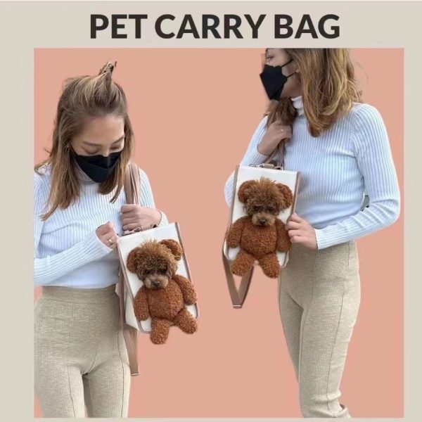 One-shoulder Portable Cute Dog Outing Large Capacity Bag Pet Products - Image 2