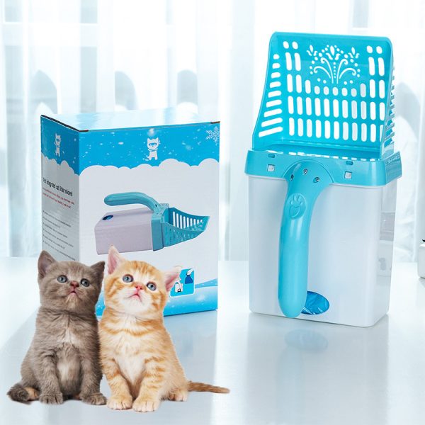 Neater Litter Genie Scooper Cat Litter Sifter Scoop System Kitty Litter Scooper with Extra Waste Bags by Neater Litter Scooper