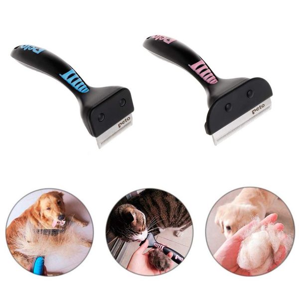 Dog comb and cat hair cleaner