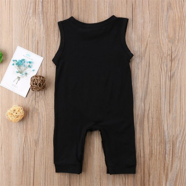 Alphabet cartoon children's jumpsuit romper - Image 2