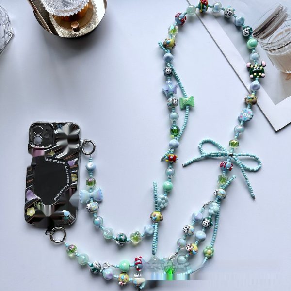 Painted Beads Phone Crossbody Chain - Image 5