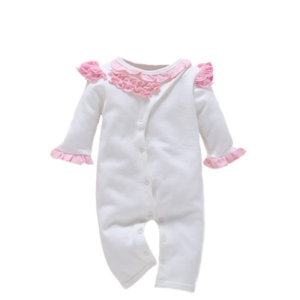 one-year-old baby wears newborn baby clothing romper jumpsuit - Image 4