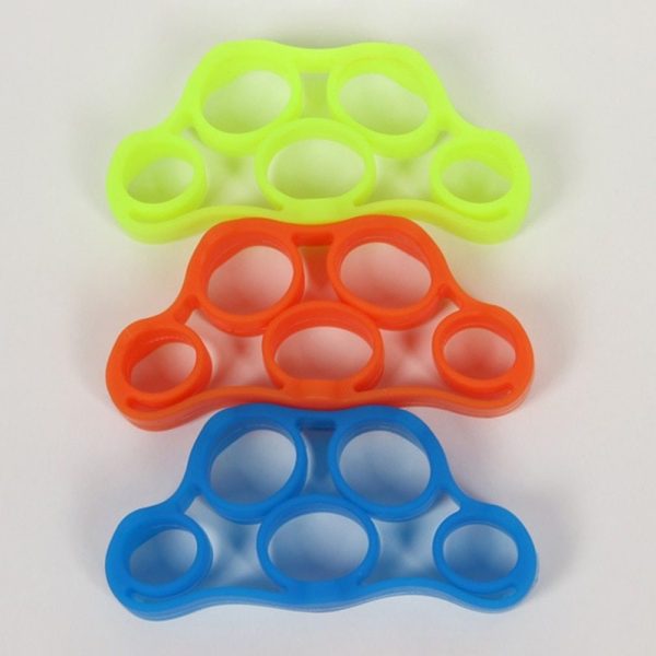 Silicone Finger Trainer Hand Gripper Resistance Bands Fitness - Image 3