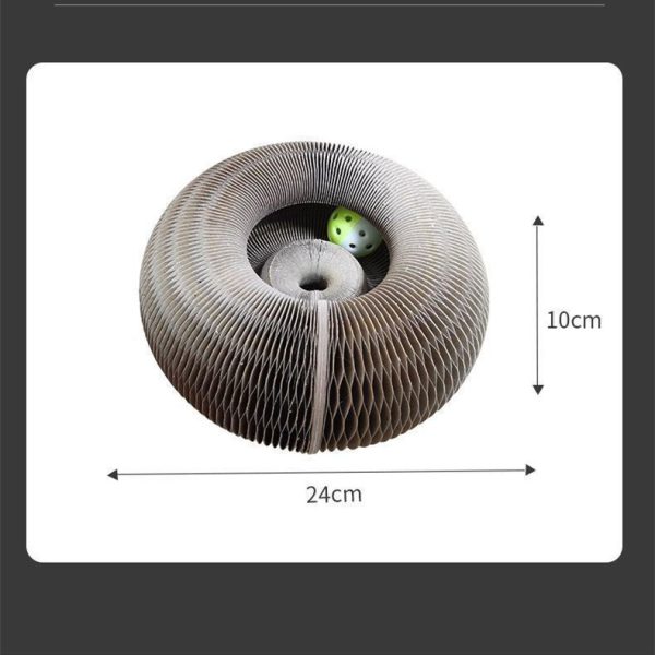 Corrugated And Foldable Cat Paper Nest - Image 3