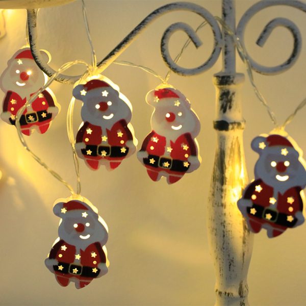 Christmas LED Light String Santa Claus Elk Snowman Xmas Ornament String Light Christmas Decorations New Year Navidad Gift - Image 9