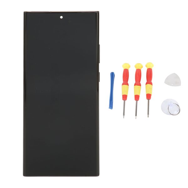 Phone Screen Replacement with Frame Repair Tool Black Phone Touch Screen Display Assembly for Note 20 Ultra - Image 2