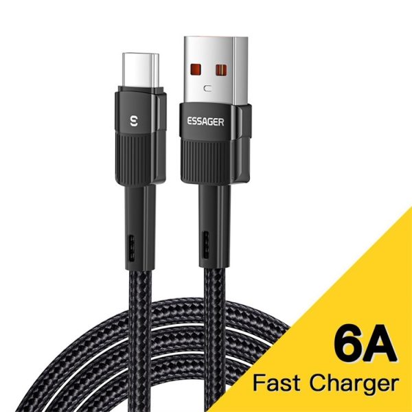 ESSAGER6A Super Fast Charge Mobile Phone Data Cable 66W - Image 6