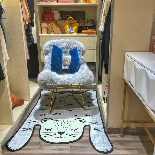 Toys Baby Play Mat Kids Carpet White Tiger Plush Rugs For Liveing Room Decoration Floor Mats Developing Mat For Children - Image 4