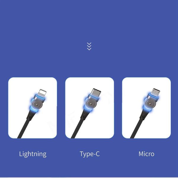 Compatible with Apple, charger cable  Android IOS - Image 2