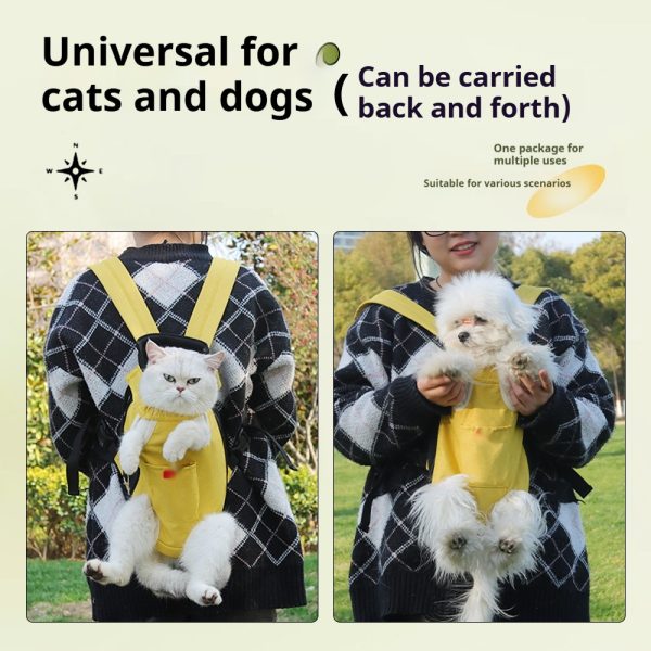 Open-headed Shoulder Breathable Cat Bag Comfortable To Go Out Dog Backpack - Image 2