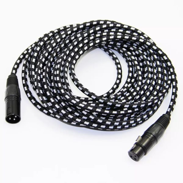 Cannon Wire Male To Female Audio Microphone Connector Cable