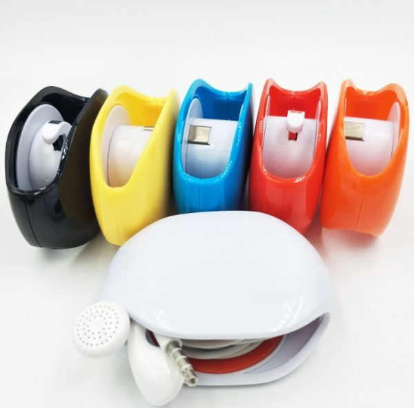 Automatic Earphone Retractor Reel-type Push-type Telescopic Multi-function Data Storage Box Winder - Image 3