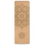 Portable Cork Yoga Non-Slip Exercise Mat Composite Environmentally Friendly TPE - Image 2