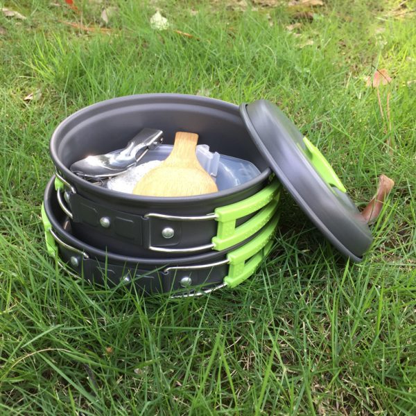 Outdoor cookware 1-2 people camping cookware set - Image 4