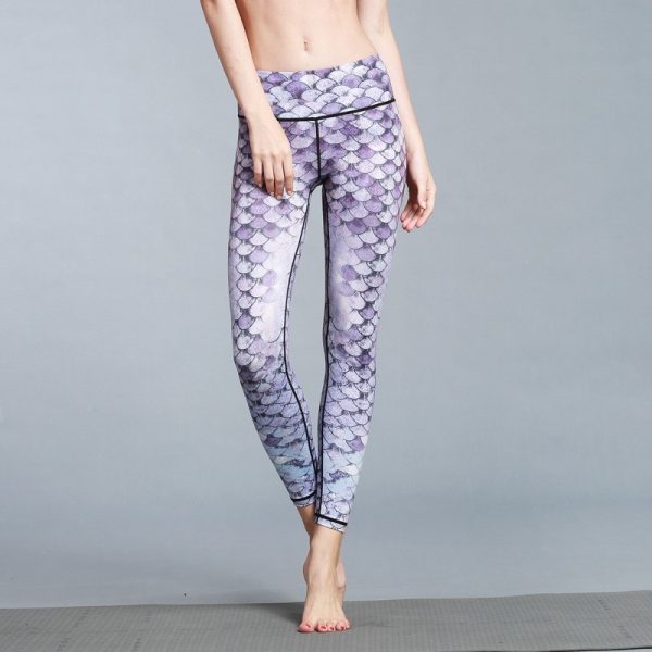 Women's Outdoor Sport Yoga Printed Leggings - Image 6